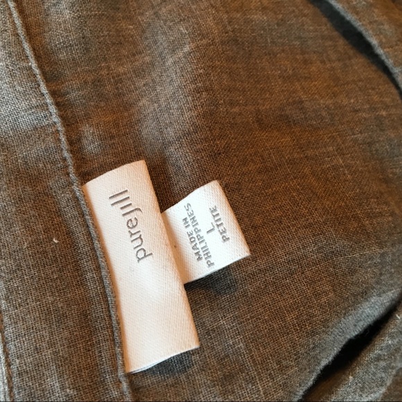J. JILL Pure Petite Cotton Swing Top - Picture 7 of 8